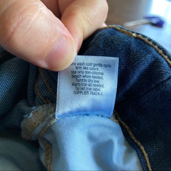 St. John’s Bay Skinny Jeans W/Ankle Ties, Size 6 - Picture 6 of 6